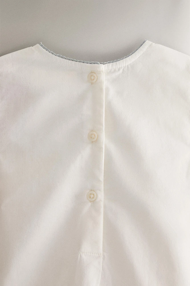 CHILDREN'S OPENWORK OVERALLS