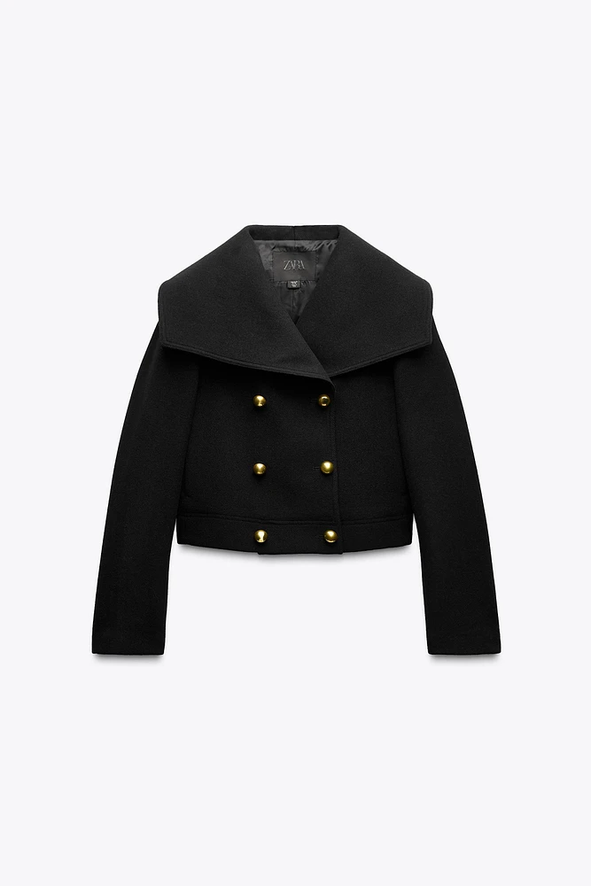 WOOL BLEND JACKET ZW COLLECTION