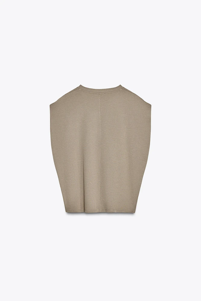 WASHED INTERLOCK T-SHIRT