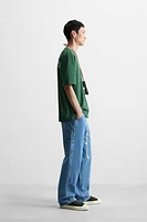 PRINTED TEXT T-SHIRT