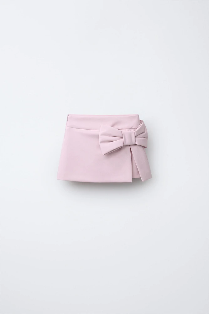 TIED SKORT