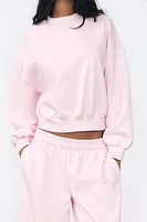 BASIC PLUSH SWEATSHIRT