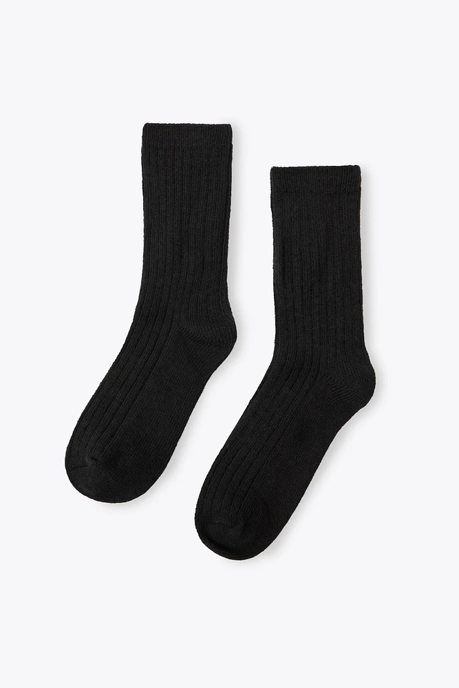 RIBBED SOCKS