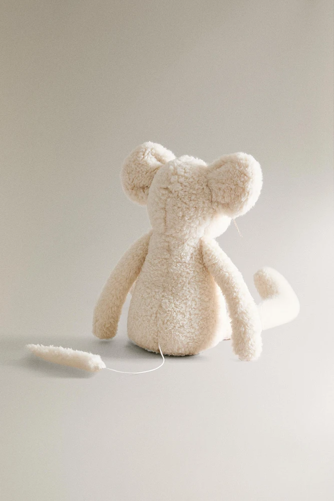 PELUCHE ENFANT SOURIS MUSICALE