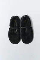 BALLERINES EFFET FOURRURE ÉDITION LIMITÉE