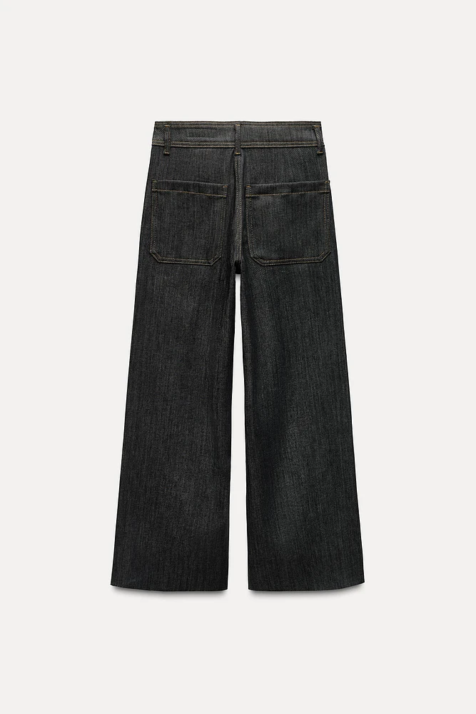ZW COLLECTION HIGH WAIST WIDE LEG JEANS