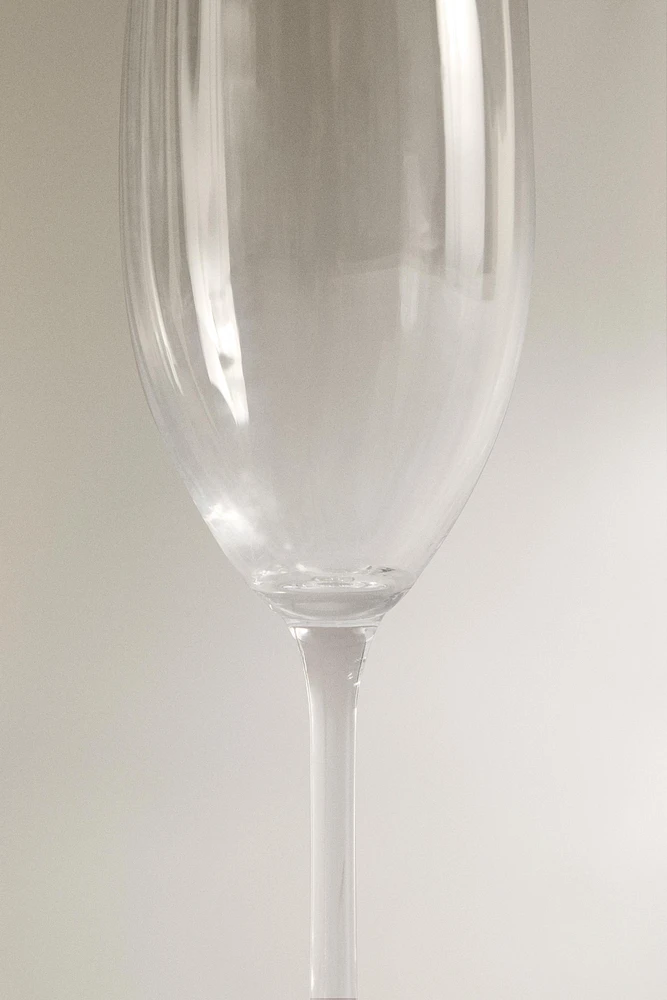 FLÛTE ONDULATIONS VERRE RECYCLABLE