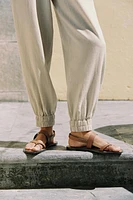 PANTALON POIGNETS BAS