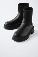 STRETCH ANKLE BOOTS