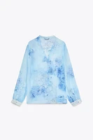 FLORAL PRINT BLOUSE