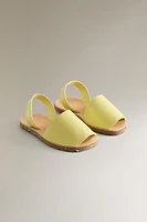 CHILDREN'S LEATHER SANDALS
