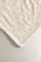 CHILDREN'S BATH TOWEL WITH MINI FLOWERS