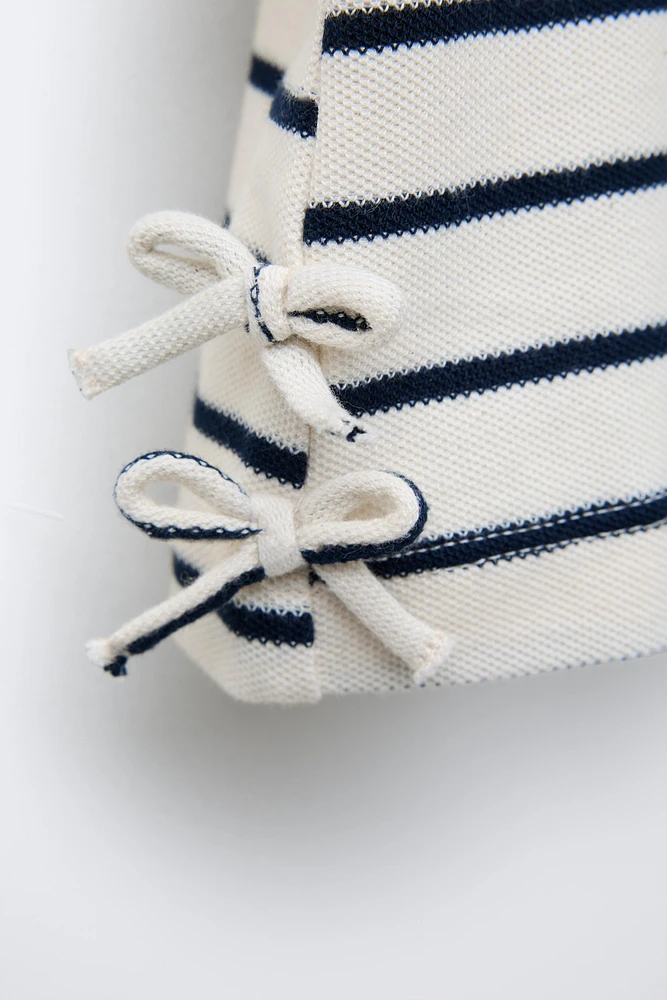 STRIPED PIQUÉ SHIRT