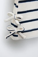 STRIPED PIQUÉ SHIRT