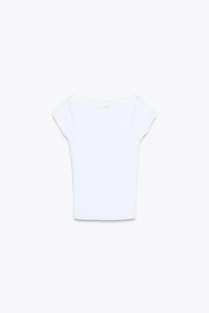 BOATNECK T-SHIRT