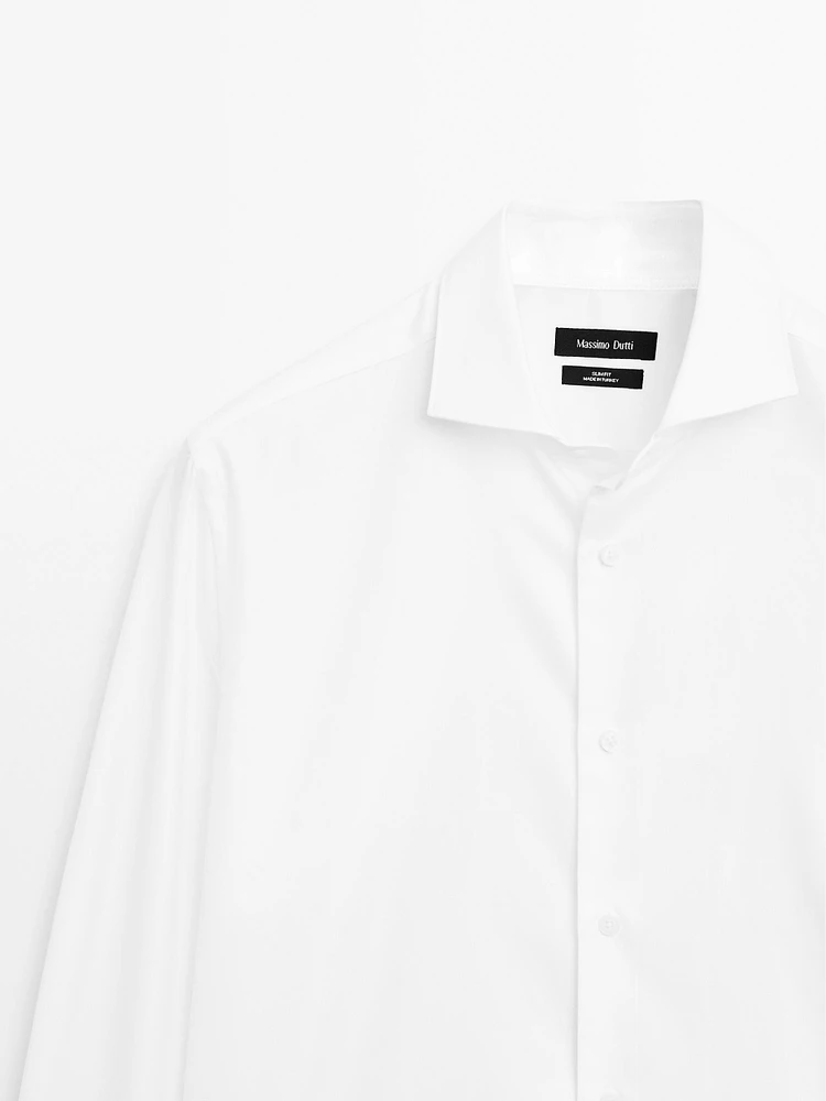 Chemise slim 100 % coton