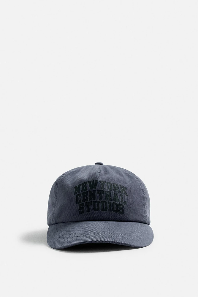 FLAT BILL PRINTED CAP