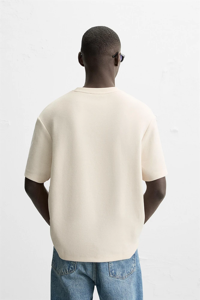 COMPACT PIQUÉ T-SHIRT
