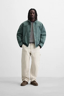 TWILL STRUCTURE JACKET