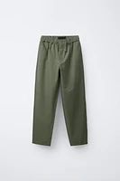 FLOWY PLEATED PANTS
