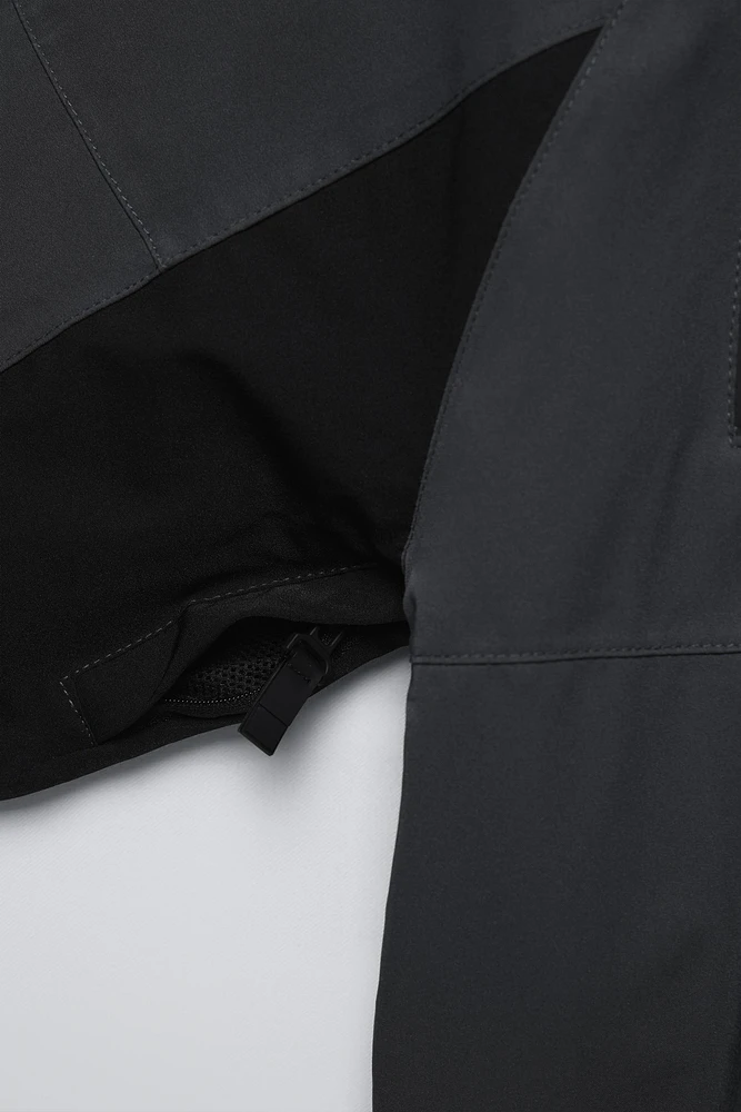 VESTE KANGOUROU DÉPERLANTE ET COUPE-VENT AVEC SYSTÈME RECCO® - COLLECTION SKI
