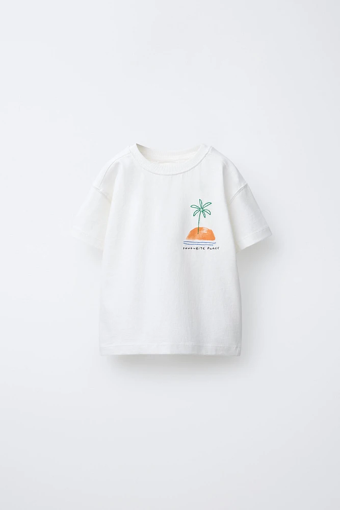 EMBROIDERED T-SHIRT