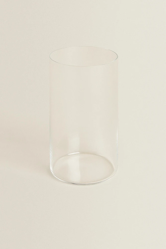 VERRE À SODA DROIT CRISTALLIN