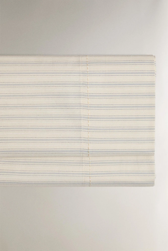CHILDREN'S STRIPED FLAT SHEET