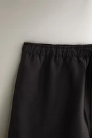 LINEN SHORTS