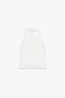HALTER MIXED TOP