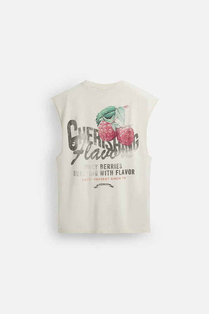 PRINTED TANK TOP