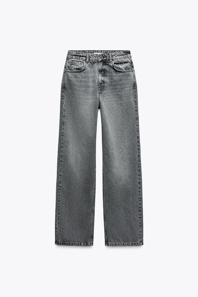 STRAIGHT LEG LONG LENGTH Z1975 JEANS WITH A HIGH WAIST