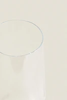 PLAIN BOHEMIA CRYSTAL FLUTE GLASS