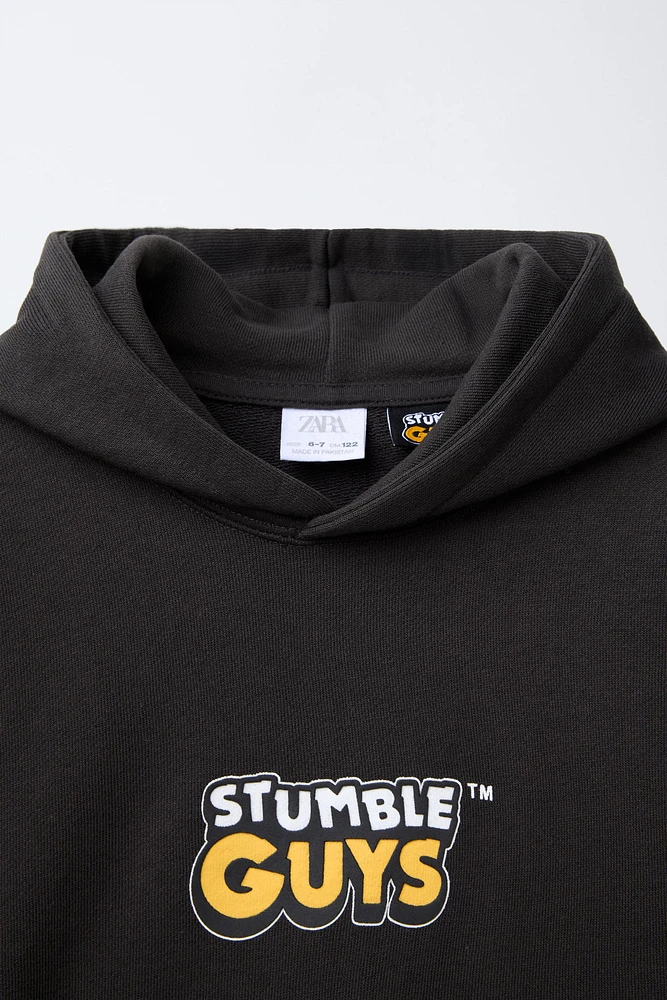 STUMBLE GUYS ™ © SCOPELY EMBOSSED SWEATSHIRT