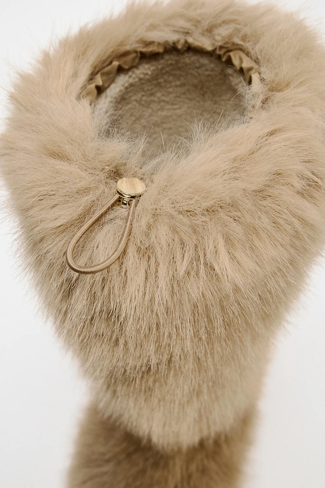 BOTTES EFFET FOURRURE SKI COLLECTION
