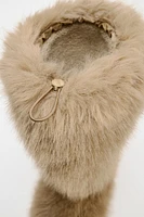 BOTTES EFFET FOURRURE SKI COLLECTION