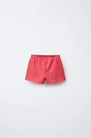 COMBINATION TEXTURED SHORTS