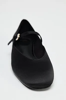 SATIN EFFECT BALLET FLATS 50TH ANNIVERSARY
