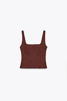 TEXTURED TANK TOP