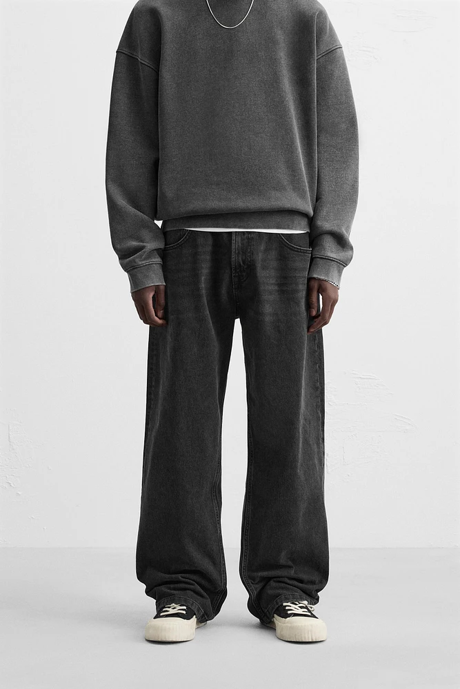 JEAN BAGGY À BRODERIES