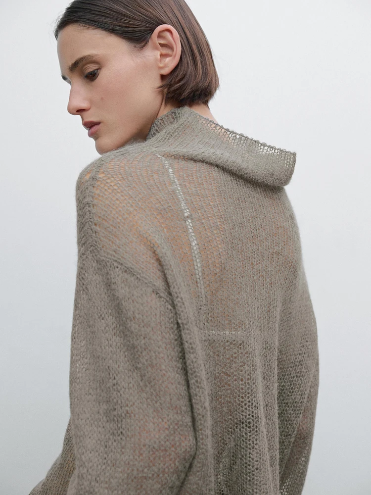Mini cutwork sweater - Studio