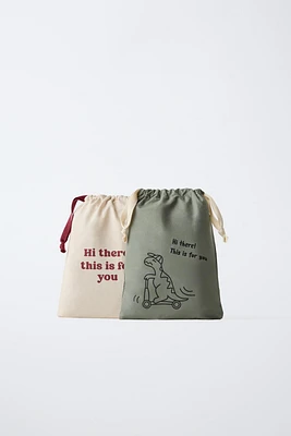 LOT DE SACS CADEAU