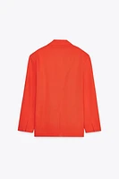 OVERSIZED DOUBLE-BREASTED BLAZER