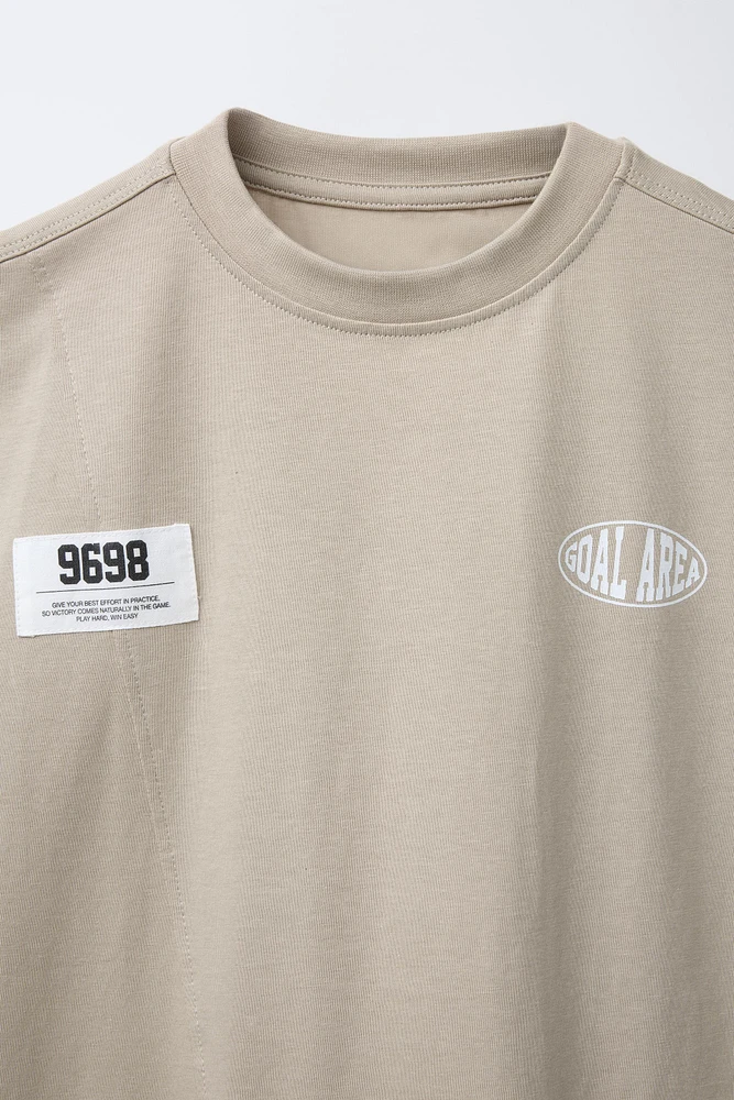 T-SHIRT JOGGING ÉTIQUETTE