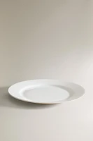 ASSIETTE PLATE PORCELAINE BONE CHINA BORD