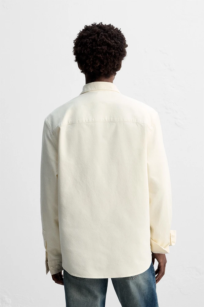 BRUSHED COTTON SHIRT