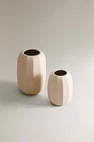 VASE GRÈS LIGNES