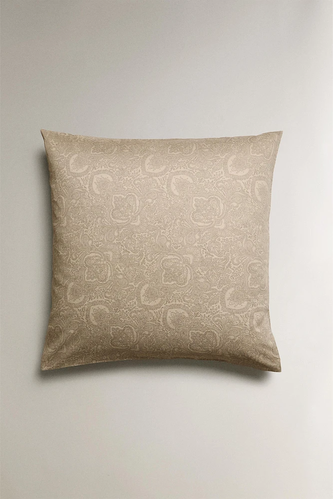 TAIE D’OREILLER SATIN JACQUARD