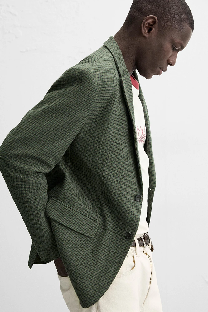 HOUNDSTOOTH BLAZER