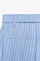 STRIPED PAJAMA PANTS